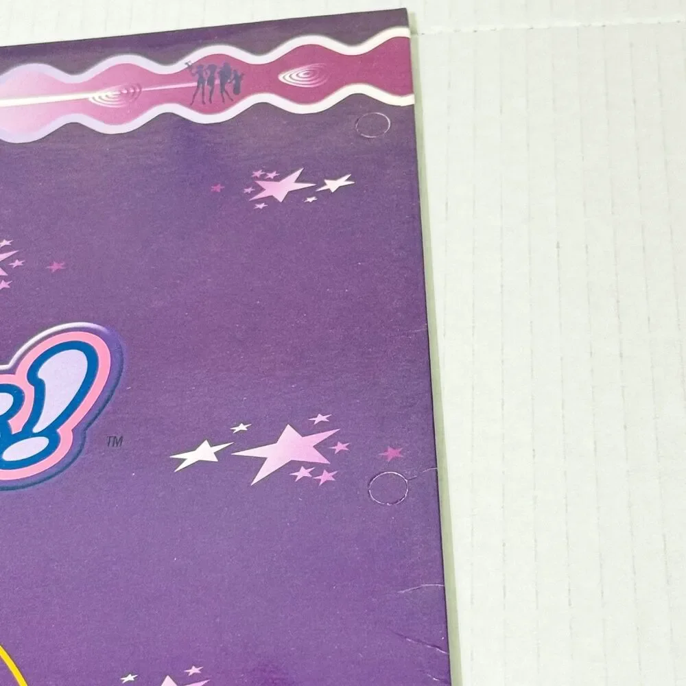 Vtg Totally Spies! Portfolio 2 Pocket Folder Unpunched For 3 Ring Binder RARE